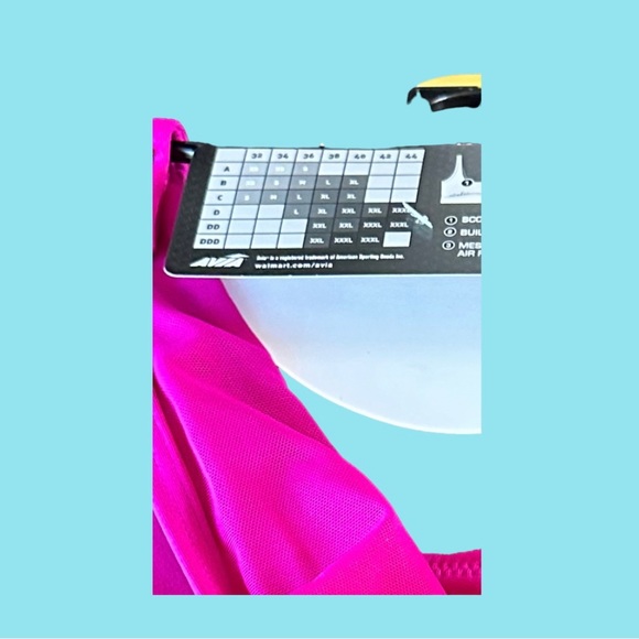 Avia Women’s Low Support Twist Back Sports Bra - Picture 9 of 9